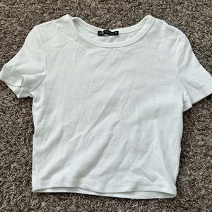 ZARA cropped tee